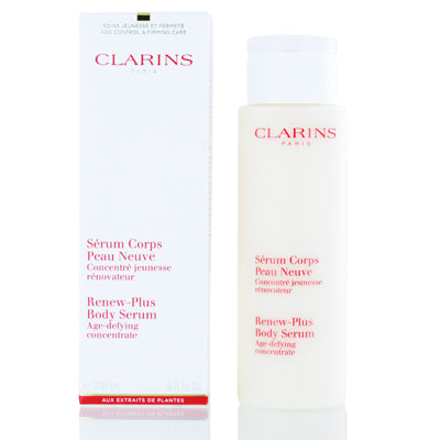 Clarins Renew-Plus Body Serum Age Defying Concentrate 6.8 Oz (200 Ml)
