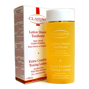 Clarins Extra Comfort Toning Lotion For Dry Sensitive Skin 6.8 Oz