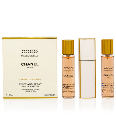 Coco Mademoiselle Chanel Twist And Spray EDP Spray 3 X .07 Oz