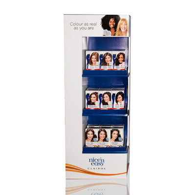 Clairol 21Pc Nice 'N Easy + Root Touch Up In 48" Jj17 Floor Stand Display