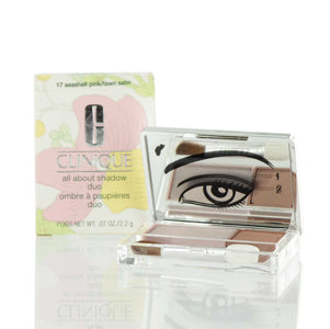 Clinique All About Shadow Duo Seashell Pink Fawn Satin .07 Oz