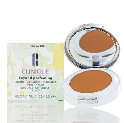 Clinique Beyond Perfecting Powder Foundation+Concealer 23 Ginger 0.51Oz(15Ml)