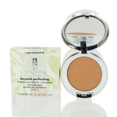 Clinique Beyond Perfecting Powder Foundation+Conceal 7 Crm Chamois 0.51Oz(15Ml)