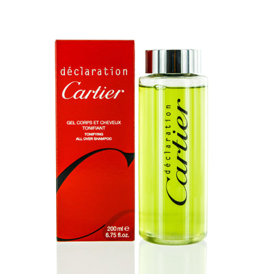 Declaration Men Cartier Tonifying All Over  Shampoo 6.75 Oz (200 Ml) (M)