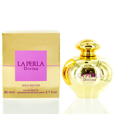 Divina La Perla EDT Spray Gold Edition 2.7 Oz (80 Ml) (W)