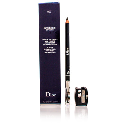 Ch.Dior Sourcils Poudre Powder Eyebrow Pencil (093 Black) 0.04 Oz (1.2 Ml)