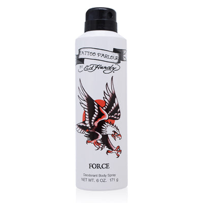 Ed Hardy Tattoo Parlour Force Christian Audigier Deodorant Spray 6.0 Oz (M)