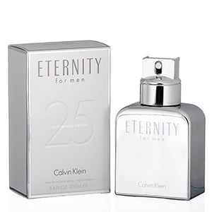 Eternity Men Calvin Klein EDT Spray "25Th Anniversary Edition" 3.4 Oz (M)