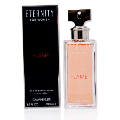 Eternity Flame Calvin Klein EDP Spray 3.4 Oz (100 Ml) (W)