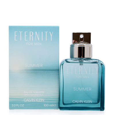 Eternity Summer Men Calvin Klein EDT Spray 2020 Edition 3.3 Oz (100 Ml) (M)