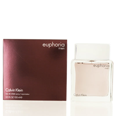 Euphoria For Men Calvin Klein EDT Spray 3.4 Oz (100 Ml) (M)