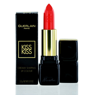 Guerlain Kiss Kiss Creamy Satin Finish Lipstick (344)Sexy Coral 0.12 Oz