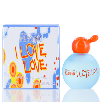 I Love Love Moschino EDT Splash Mini 0.17 Oz (5.0 Ml) (W)