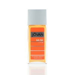 Jovan Musk Men Jovan Body Fragrance Spray Glass 2.5 Oz (75 Ml) (M)