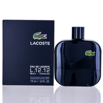 L.12.12 Noir Intense Lacoste EDT Spray 5.9 Oz (175 Ml) (M)