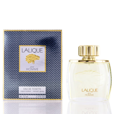 Lalique Pour Homme Lion  Lalique EDT Spray 2.5 Oz (75 Ml) (M)