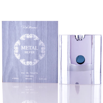 Metal Silver Ron Marone EDT Spray 3.4 Oz (100 Ml) (M)