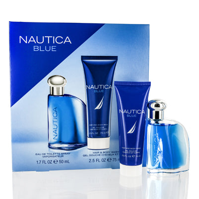 Nautica Blue Nautica Set (Value $41) (M)