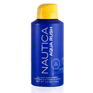 Nautica Aqua Rush Nautica Body Spray 4.0 Oz (M)