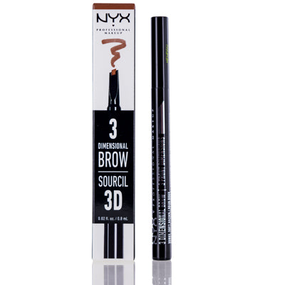 Nyx 3-Dimensional Brow Marker Soft Brown 0.02 Oz (0.8 Ml)