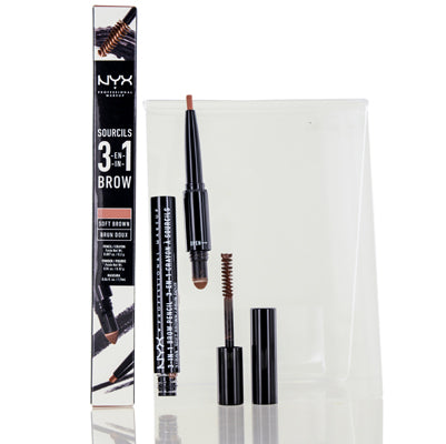 Nyx 3-In-1 Brow Pencil Soft Brown