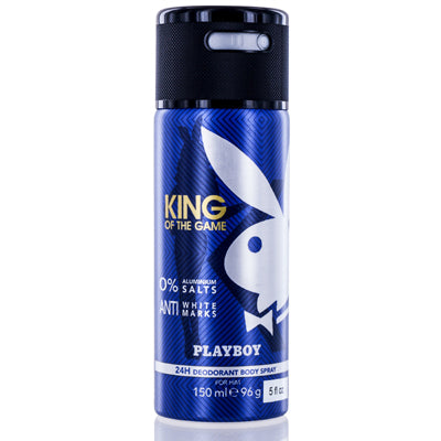 Playboy King Of The Game  Deodorant & Body Spray 5.0 Oz (150 Ml) (M)