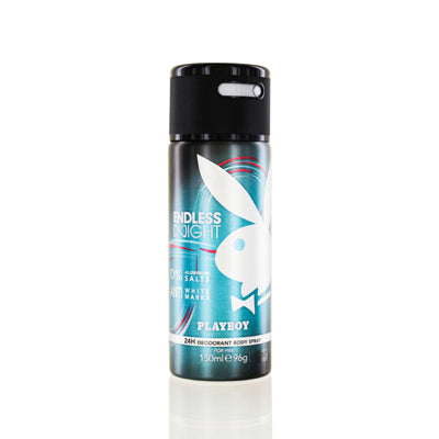Playboy Endless Night  Deodorant & Body Spray 5.0 Oz (150 Ml) (M)