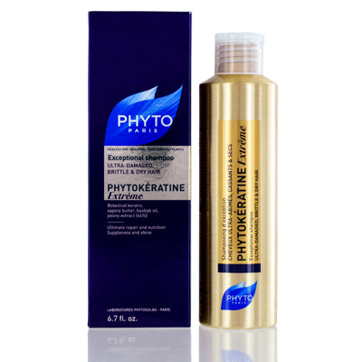 Phyto Phytokeratine Extreme Exceptional Shampoo 6.7 Oz (200 Ml)