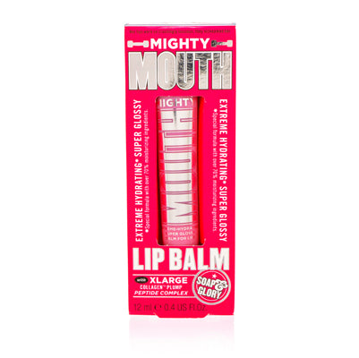Soap & Glory Mighty Mouth Lip Balm With Xlarge Collagen Plump (Naked Pink) .4 Oz