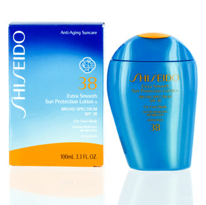 Shiseido Extra Smooth Spf 38 Sun Protection Lotion 3.3 Oz (100 Ml)