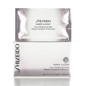 Shiseido White Lucent Power Brightening Mask - 6 Pack 0.91 Oz (27 Ml)