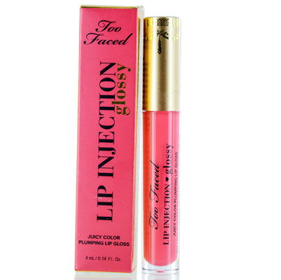 Too Faced Lip Injection Glossy Plumping Lip Gloss - Let'S Flamingo 0.14 Oz