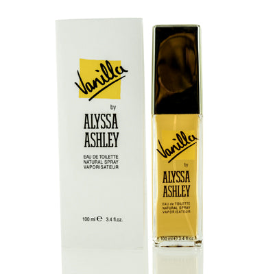 Vanilla Alyssa Ashley EDT Spray 3.4 Oz (100 Ml) (W)