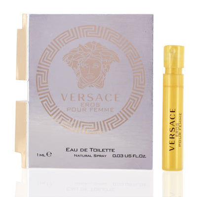 Versace Eros Versace EDT Spray Vial 0.03 Oz (1.0 Ml) (W)