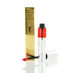 Ysl Volupte Tint In Oil Nourishing Lip Oil Colour #15 Red My Lips 0.2 Oz (6 Ml)