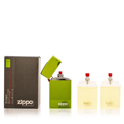Zippo Green Zippo EDT Spray Refillable 3.0 Oz (90 Ml) (M)